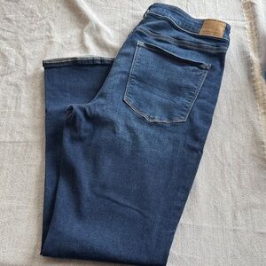 American Eagle Outfitters Deep Blue Boot Cut Jeans